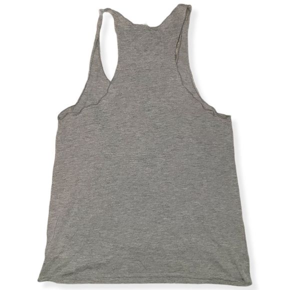Gray Racerback Anchor Tank Top Small - Picture 2 of 4
